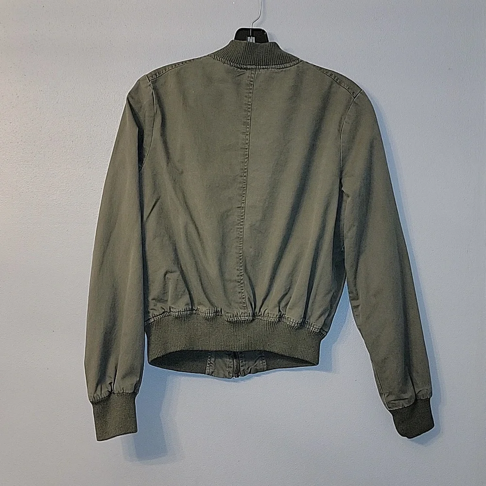 Cropped Bomber Jacket - Picture 3 of 3